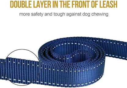 OneTigris No-Pull Dog Leash with Handle for Medium Large Dogs (Blue, 6FT) - Image 6