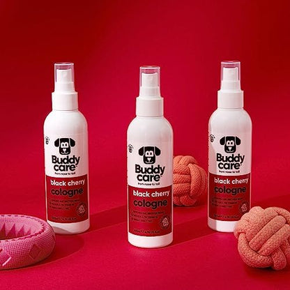 Buddycare Dog Cologne - Black Cherry - 200ml - Fruity and Bold Scented Dog Cologne - Refreshes Between Dog Washes - Image 4