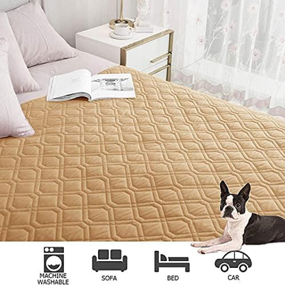 Ameritex Waterproof Dog Bed Blankets Cover for Bed Couch Sofa Reversible - Image 4
