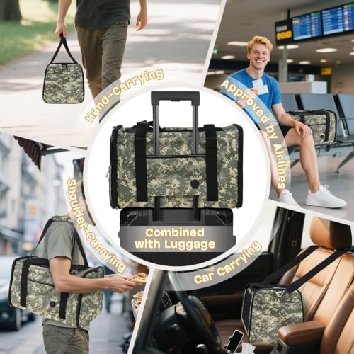 YUDODO 25lbs Cat Carrier Lightproof Soft Sided Pet Carrier for Large Cat - Image 5