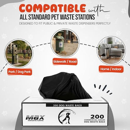 Commercial Grade Dog Poop Bags 2000 Count – Extra Thick, Leak-Proof Rolls - Image 3