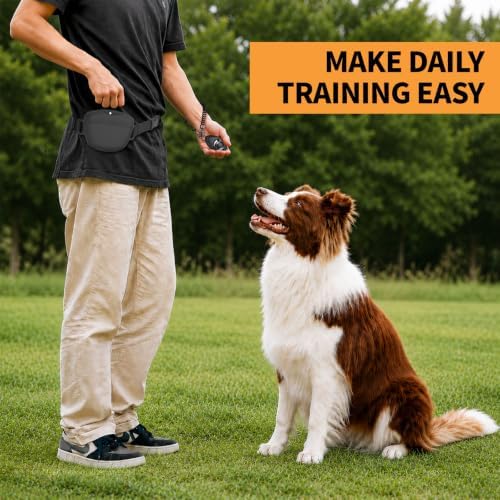 Silicone Dog Treat Pouch with Training Clicker - Image 6