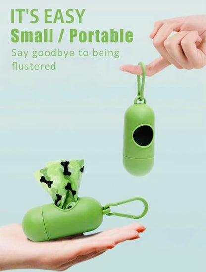 Dog Waste Bags. Strong, simple, and sustainable bags for a quick, easy clean. 18 rolls, 270 bags. Includes a bag dispenser.
