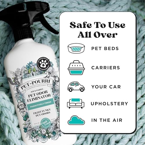 Pet-Pourri Air + Fabric Pet Odor Freshener Spray, 16 Fl Oz, Pack of 2 - Image 7