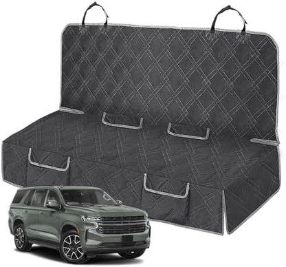 Dog Seat Cover for Full-Size SUV, Pet Car Bench Back Seat Cover by Kistrba