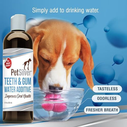 PetSilver Teeth & Gum Water Additive for Dental Care, USA, 12 fl oz - Image 3
