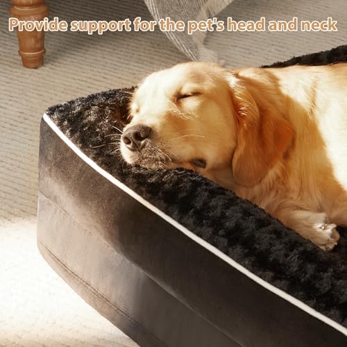 BFPETHOME Orthopedic Washable Dog Bed, Sleeping Couch for Large Senior Dogs - Image 2