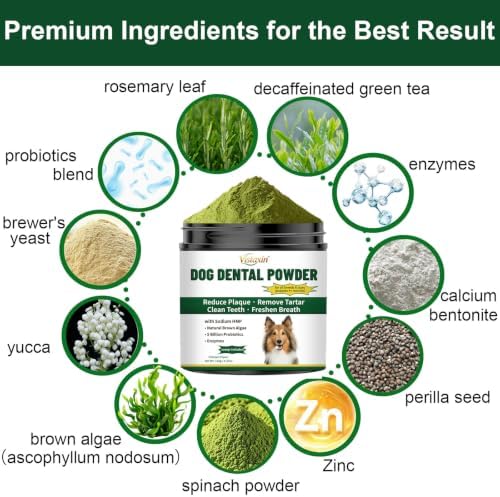 Dog Dental Powder, Easy Teeth Cleaning, Breath Freshener, Plaque Remover - Image 2