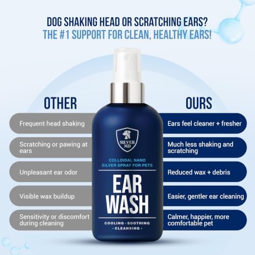 Nano Silver Pet Ear Wash for Dogs & Cats Spray, 8 Oz - Image 5