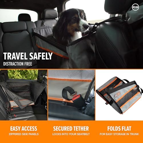 K&H Buckle N Go Dog Car Seat for Medium to Large Pets, 21 X 19 X 19in - Image 5