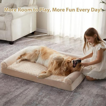BFPETHOME Orthopedic Washable XLarge Dog Bed for Senior Dog Cozy Sleep - Image 4