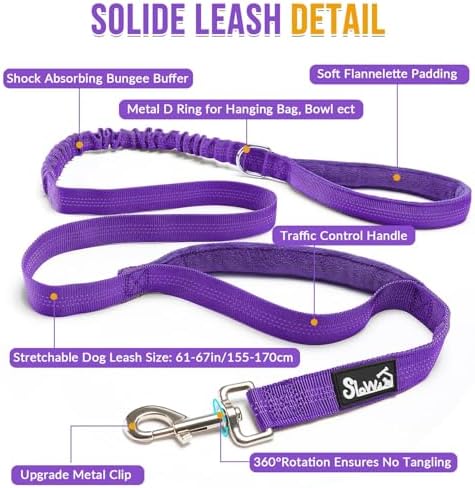 SlowTon No Pull Dog Harness and Leash Set - Heavy Duty, Soft Padded - Image 4