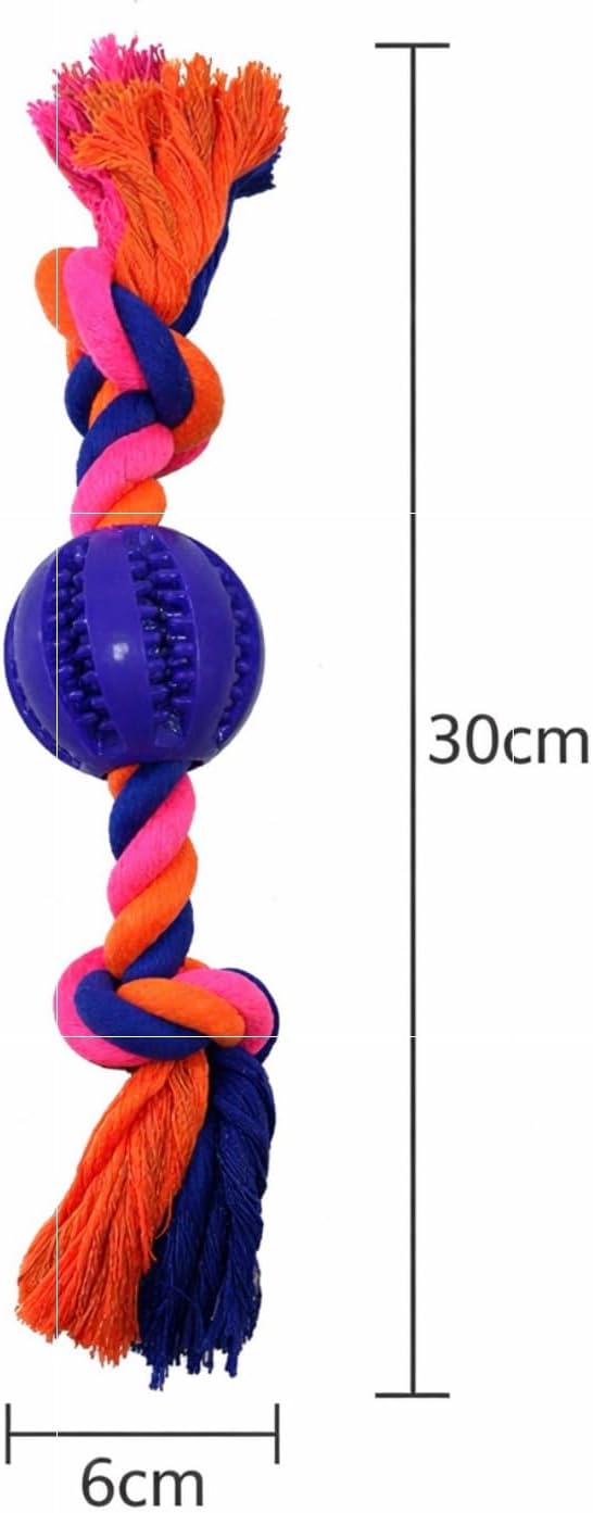 Medium and Small Puppy Toys - Puppy Teething Toys, Chew Toys for Dogs, Small Dog Rope Toys, Treat Dispensing Dog Toys for Puppy Training and Dental Health, Ideal for Dog Owners