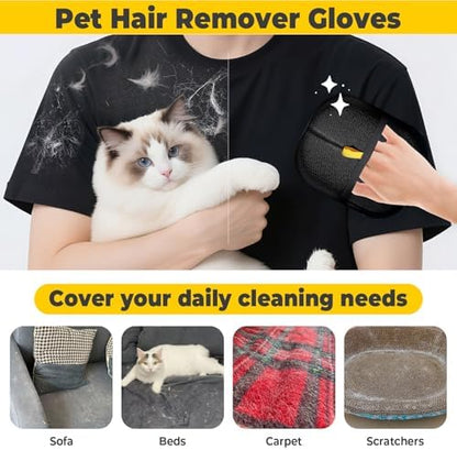 Cat Steam Brush for Shedding, 4 in 1 Rechargeable Steam Brush for Cats and Dogs, Anti-Static, Massage, flea comb for cats& Pet Removal Hair Glove,Shedding & Combing All In One!(Pink) - Image 7