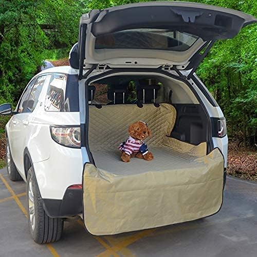 J&C Trunk Dog Cover Car Trunk Cover Heavy Duty Dog Trunk Cover Pet Cargo Liner SUV Trunk Cover for Dogs Waterproof Pet Cargo Liner for SUV Dog Trunk Cover for SUV Dog Car Seat Cover for Back Seat