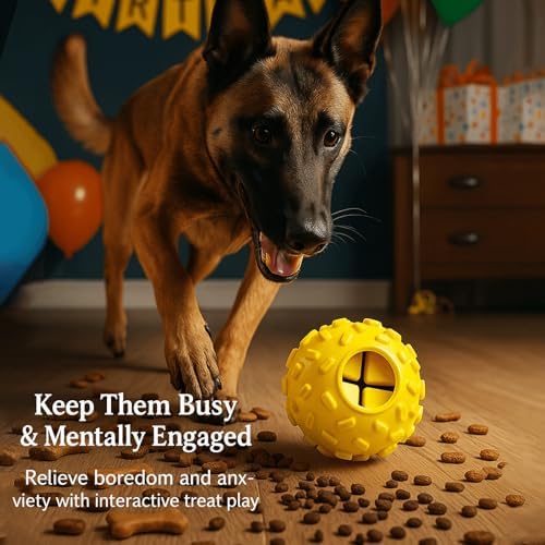 Interactive Dog Chew Toy for Small – Durable Treat Dispensing Puzzle Toy, Tough Enrichment Toy for Aggressive Chewers, Teeth Cleaning & Mental Stimulation Training Toy, Perfect for Boredom Relief - Image 4