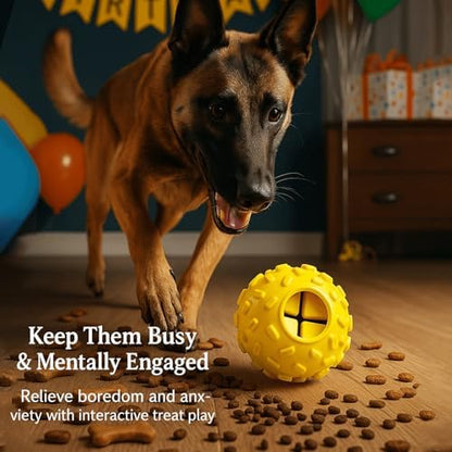 Interactive Dog Chew Toy for Small – Durable Treat Dispensing Puzzle Toy, Tough Enrichment Toy for Aggressive Chewers, Teeth Cleaning & Mental Stimulation Training Toy, Perfect for Boredom Relief - Image 4