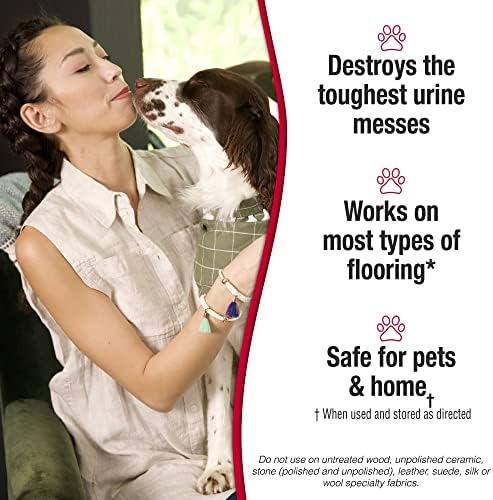 Nature's Miracle Dog Urine Destroyer Plus Foam, Enzymatic Cleaner, 17.5 oz - Image 6
