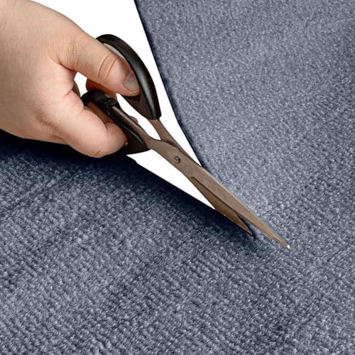 Cat Scratch Furniture Protector Couch Protector from cat Claws Self-Adhesive Carpet remnants Scratching Mat Trimmable DIY Climbing Covering Posts 39.3" x 15.8" Grey by Unknown