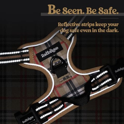 rabbitgoo Dog Harness, No Pull for Large Dogs with 2 Leash Clips, Pet Vest - Image 7