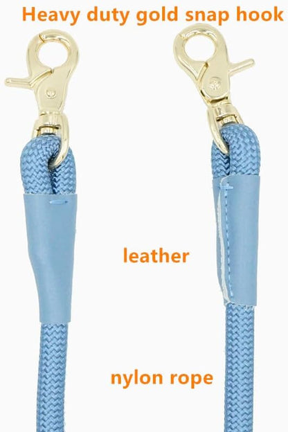 Hands Free Dog Leash 7FT, Nylon Rope Waist Leash for Dog Walking Running
