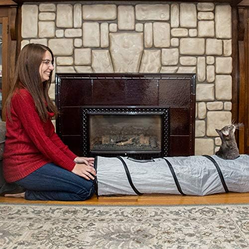 PetLike Cat Tunnel for Indoor Cats Collapsible Pop-up Pet Tube Peek Hole Hideaway Play Toys for Cats with Ball - Image 3