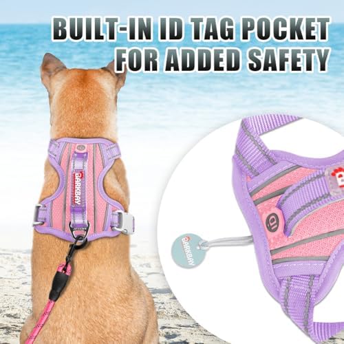 BARKBAY Dog Harness for Large Dogs No Pull Dog Vest ID Tag Pocket - Image 2