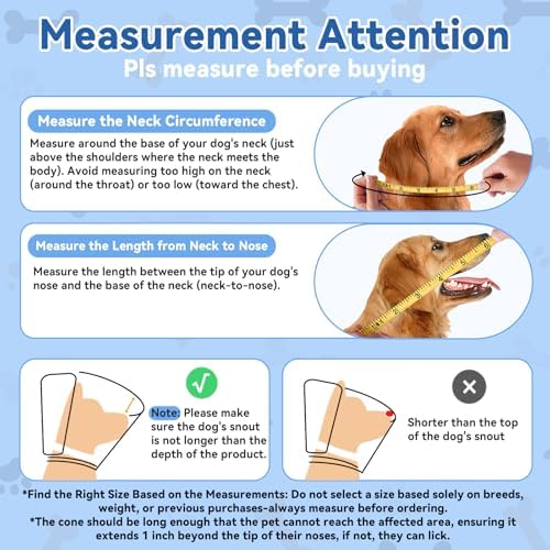 WinWeal Upgraded Soft Dog Cone Collar for Large Medium Dogs After Surgery – Adjustable Transparent Recovery Collar, Breathable Elizabethan E-Collar for Wound Healing & Anti-Licking (S, Black) - Image 4