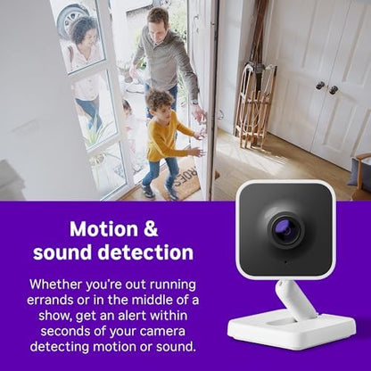 Roku Indoor Camera, Home Security with 1080p HD Color Night Vision, 2-Pack - Image 6