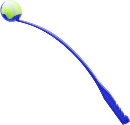 HQ Large Fetch Ball Launcher in, Elevate Playtime Fun with This Pet Ball Thrower/Best Tool for Pet’s Playtime (Blue)