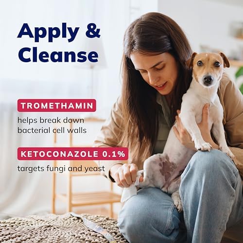 CeraSoothe® KET Antiseptic Flush for Dogs & Cats – Antifungal & Antibacterial Ear and Skin Cleanser, 16 oz - Image 3