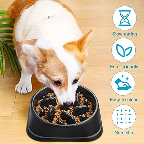 UPSKY Slow Feeder Small Dog Puzzle Bowl Feeder - Anti-Slip, Anti-Bloat, Anti-Choking - Image 6