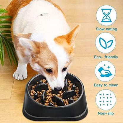 UPSKY Slow Feeder Small Dog Puzzle Bowl Feeder - Anti-Slip, Anti-Bloat, Anti-Choking - Image 6