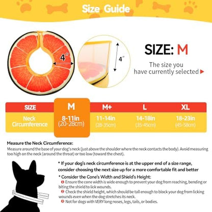 Upgraded Inflatable Dog Cone Collar to Stop Licking, Soft Dog Donut Collar - Image 3
