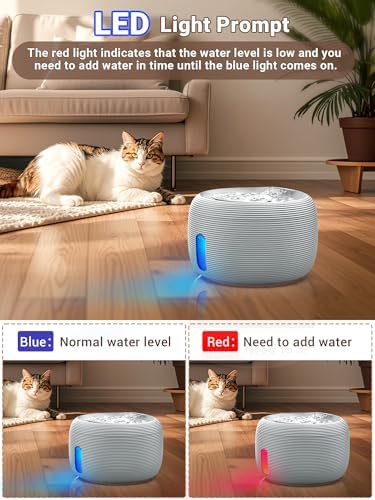 Kastty 3.5L/118oz Large Capacity Cat Water Fountain for Cats Indoor,FS77 - Image 4