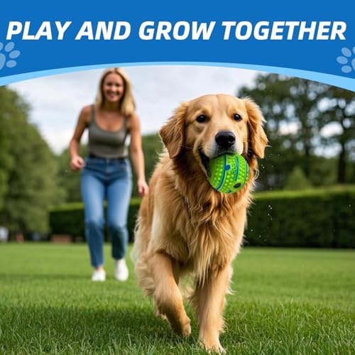 Spiky Interactive Dog Toys Ball, XL, 5.51 in (14 cm) - Image 3