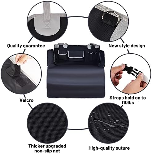 SUV Cargo Liner for Dogs, Waterproof Pet Cargo Cover Dog Seat Mat for SUVs Sedans Vans with Bumper Flap Protector - Image 5