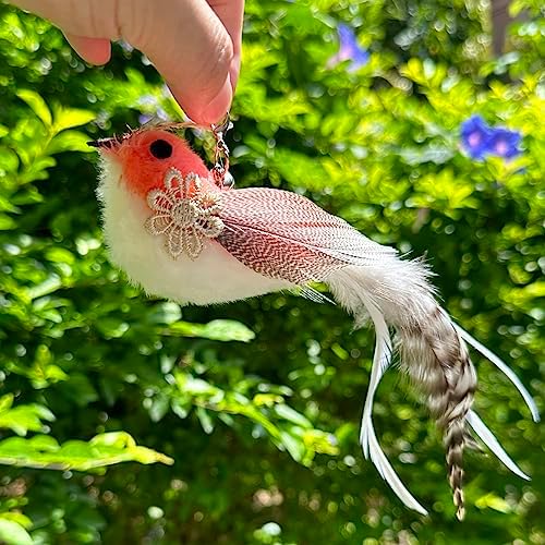 Cat Feather Toys Refill, 5 Pieces Attachments Feathers Bird for Cat Wand - Image 6