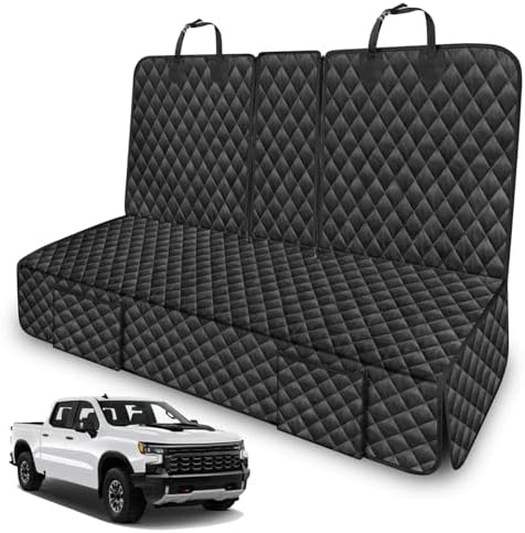 Dog Car Seat Cover Back Seat for Chevy Silverado/GMC Sierra 1500 2500 HD by Unknown