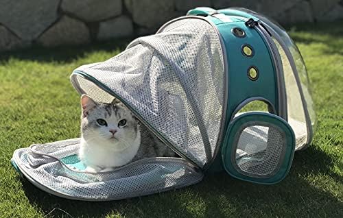 Dual Expandable Cat Backpack Carrier, Fit up to 20 lbs, Expandable Pet Carrier Backpack for Large Fat Cat and Small Puppy - Image 3