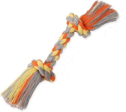 Mammoth Pet Products Flossy Chews Cottonblend Color Rope e, Large, 14-Inch, MultiColored