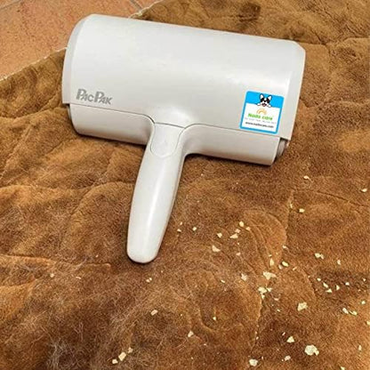 Upgraded Pet Hair Remover and Dirt Remover for Furniture, Reusable Dog Hair Remover Roller for Dog & Cat, Self-Cleaning, Perfect Fur Remover for Couch, Carpet, Bed and Car and More (White) - Image 5