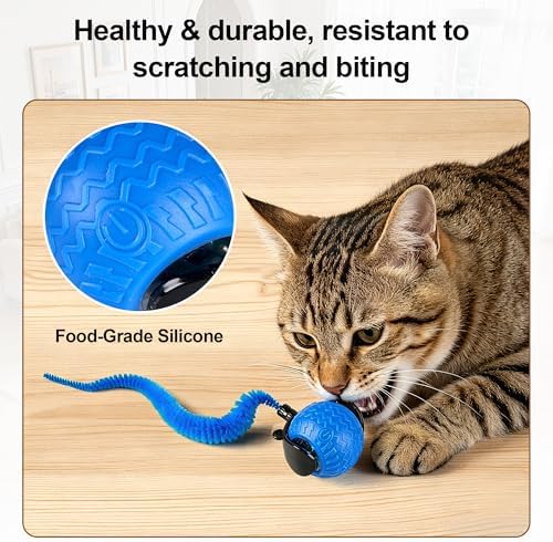 Interactive Cat Toys for Indoor Cats, Automatic Rolling Cat Balls - Image 6