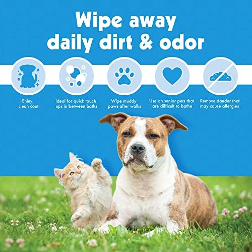 Petkin Jumbo Pet Eye Wipes, 80 Extra Moist Wipes, 2 Pack - Natural Formula Gently Removes Dirt, Discharge, & Tear Stains - Safe, Convenient, & Easy to Use Pet Wipes for Dogs, Cats, Puppies & Kittens - Image 7