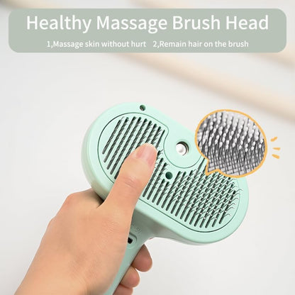 ORIGENCE Cat Steam Brush 3-in-1 Pet Steam Brushes for Dogs and Cats - Self-Cleaning Grooming Brush with Steam Spray, Hair Removal Comb for Long Haired Cats and Dogs - Image 4