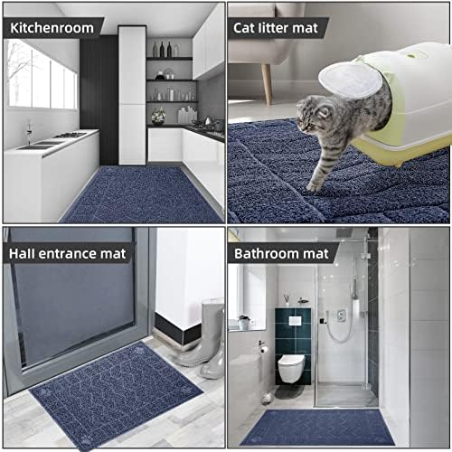 Cat Litter Box Mat, 47" x 35" Large Waterproof Litter Trapping Mat - Image 7