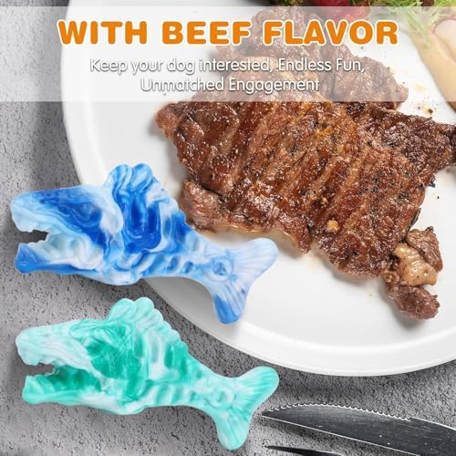 BoYoYo 2 Pack Tough Dog Chew Toys for Aggressive Chewers - Image 4