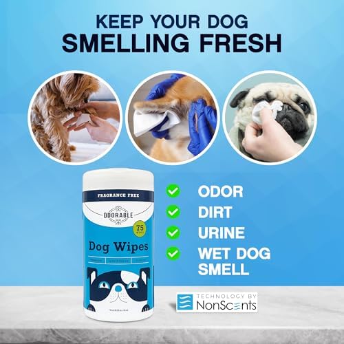 Dog Grooming Wipes - for Dogs and Puppies - Odor Neutralization - Image 4