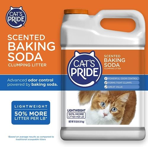 Cat's Pride Baking Soda Lightweight Scented Clumping Liter 10lb - Image 2