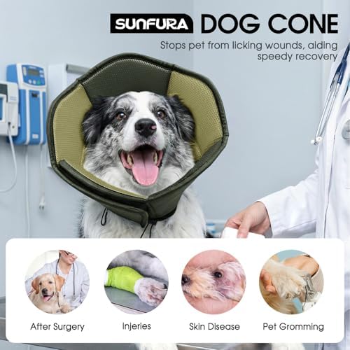 Dog Cone Soft Cone for Dogs to Stop Licking - Image 2